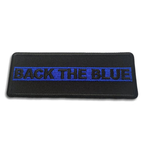 Back The Blue Police Patch - PATCHERS Iron on Patch