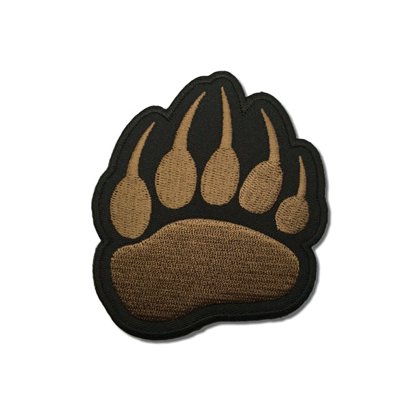 Bear Paw Print Patch - PATCHERS Iron on Patch