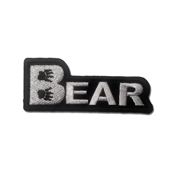 Bear With Paws Patch - PATCHERS Iron on Patch