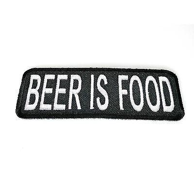 Beer is Food Patch - PATCHERS Iron on Patch
