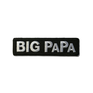 Big Papa Small Patch - PATCHERS Iron on Patch