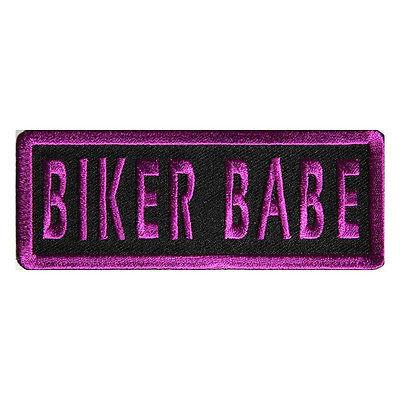 Biker Babe Patch - PATCHERS Iron on Patch