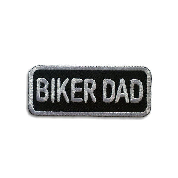 Biker Dad Patch - PATCHERS Iron on Patch