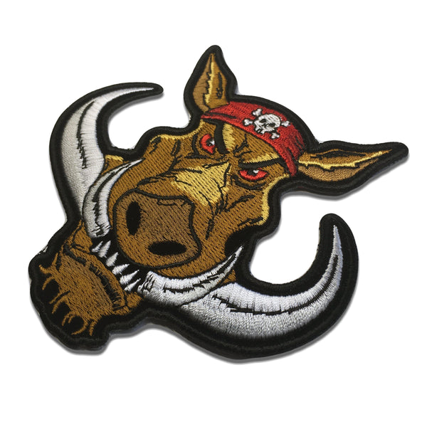 Biker Hog Hawg Patch - PATCHERS Iron on Patch