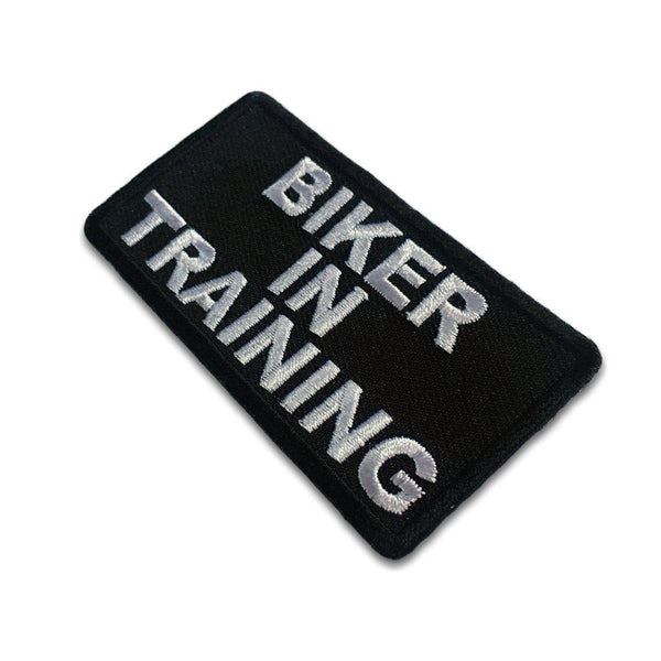 Biker In Training Patch - PATCHERS Iron on Patch
