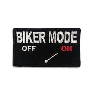 Biker Mode On Patch - PATCHERS Iron on Patch