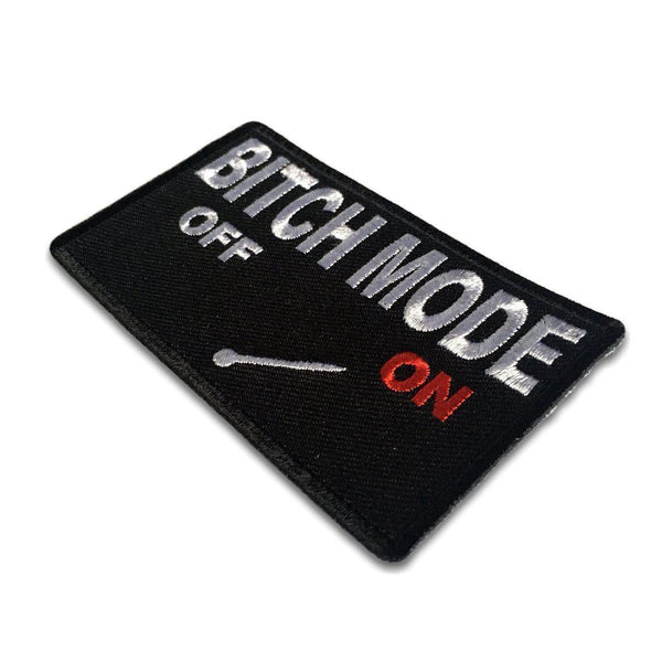 Bitch Mode On Patch - PATCHERS Iron on Patch