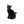 Load image into Gallery viewer, Black Cat Pin Badge - PATCHERS Pin Badge
