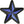 Load image into Gallery viewer, Black and Blue Nautical Star Patch - PATCHERS Iron on Patch
