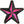 Load image into Gallery viewer, Black and Pink Nautical Star Patch - PATCHERS Iron on Patch
