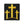 Load image into Gallery viewer, Black and Yellow Three Crosses Patch - PATCHERS Iron on Patch
