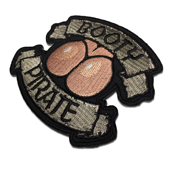 Booty Pirate Patch - PATCHERS Iron on Patch