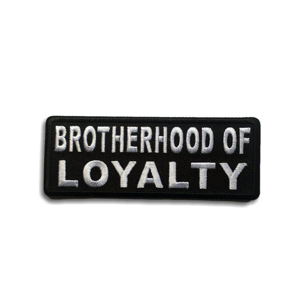 Brotherhood Of Loyalty Patch - PATCHERS Iron on Patch