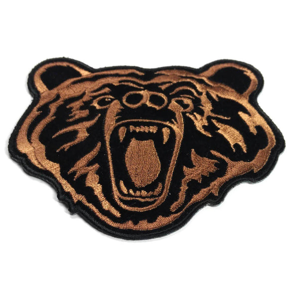 Brown Bear Patch - PATCHERS Iron on Patch