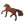 Load image into Gallery viewer, Brown Horse Equestrian Animal Patch - PATCHERS Iron on Patch
