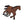 Load image into Gallery viewer, Brown Horse &amp; Foal Equestrian Animal Patch - PATCHERS Iron on Patch

