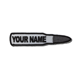 Bullet With Your Name On It Patch (Not Personalised) - PATCHERS Iron on Patch