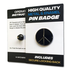 CND Symbol Pin Badge - PATCHERS Pin Badge