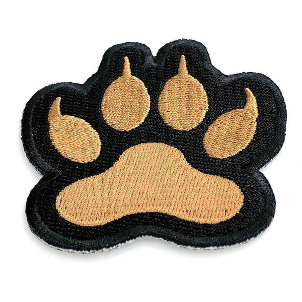 Canine Paw Print Patch - PATCHERS Iron on Patch