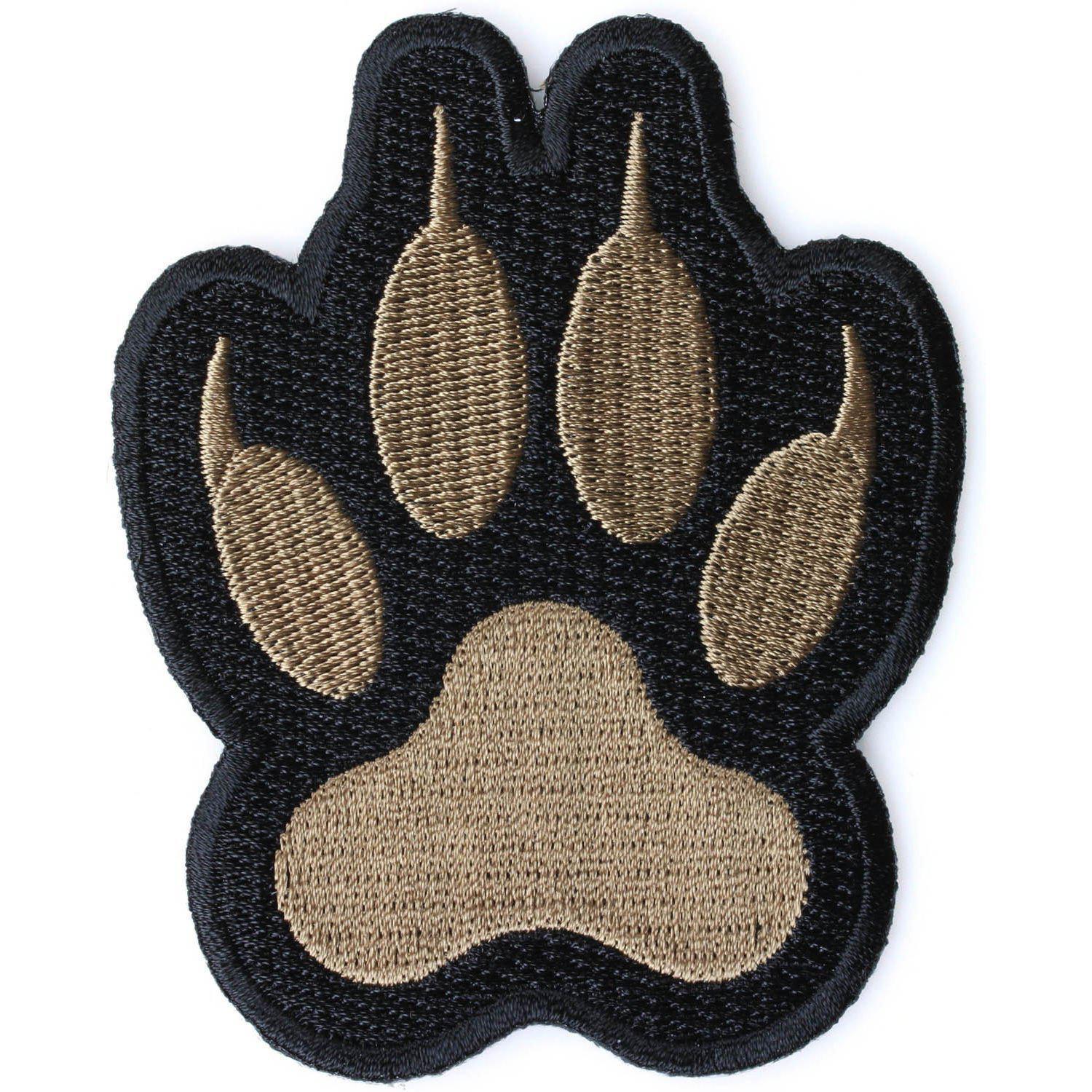 Nicime 14Pcs Paw Print Patches for Clothing, Iron on