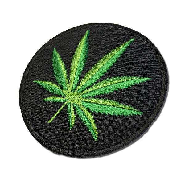 Cannabis Leaf Patch - PATCHERS Iron on Patch