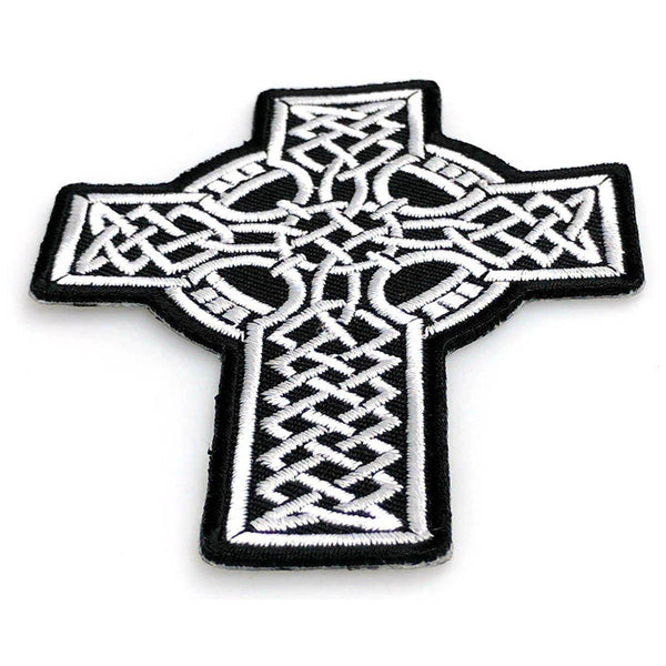 Celtic Design Cross Patch - PATCHERS Iron on Patch