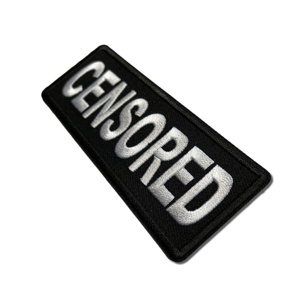 Censored Patch - PATCHERS Iron on Patch