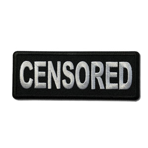 Censored Patch - PATCHERS Iron on Patch