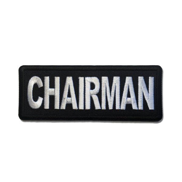 Chairman Patch - PATCHERS Iron on Patch