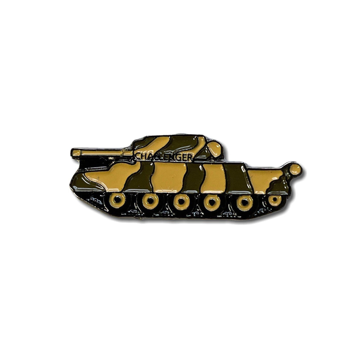 Tank Driver Pin Metal & Enamel Challenger Tank Pin Badge with Secure Locking Back ...