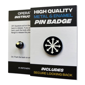 Chaos Arrows Pin Badge - PATCHERS Pin Badge
