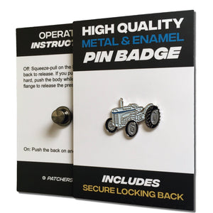 Classic Tractor Pin Badge - PATCHERS Pin Badge