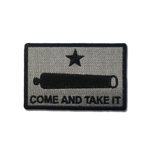 Come and Take It Cannon Star Patch - PATCHERS Iron on Patch