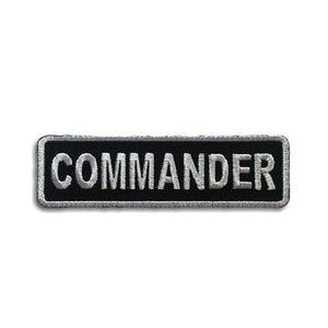 Commander Patch - PATCHERS Iron on Patch