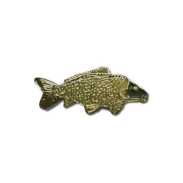 Common Carp Fish Pin Badge - PATCHERS Pin Badge