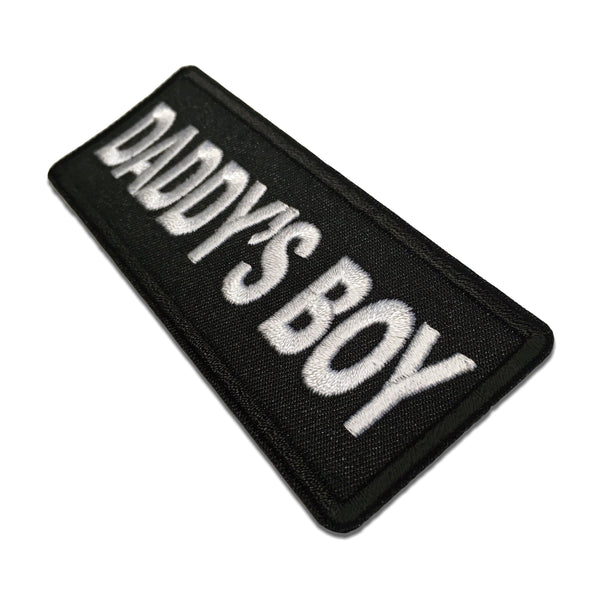 Daddy's Boy Patch - PATCHERS Iron on Patch