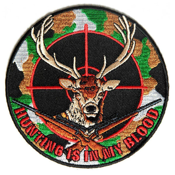 Deer Hunter Hunting Patch - PATCHERS Iron on Patch