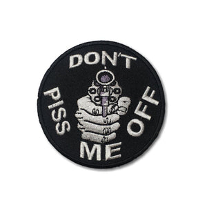 Do Not Piss Me Off With A Gun Patch - PATCHERS Iron on Patch