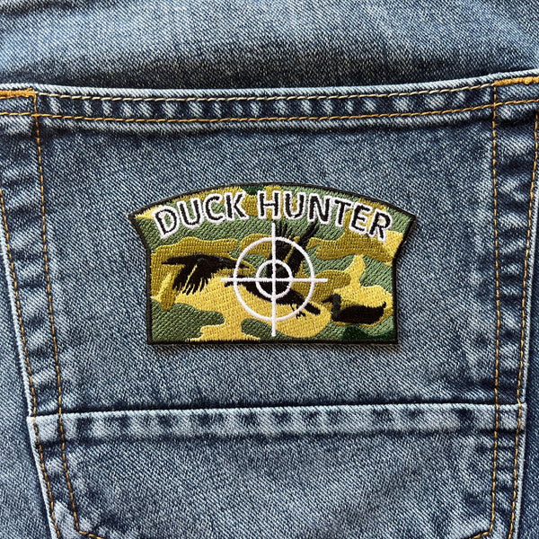 Duck Hunter Patch - PATCHERS Iron on Patch