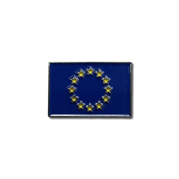 EU Flag Pin Badge - PATCHERS Pin Badge