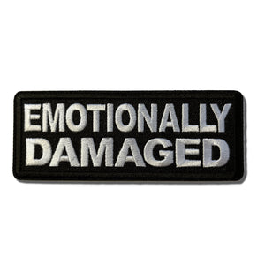 Emotionally Damaged Patch - PATCHERS Iron on Patch