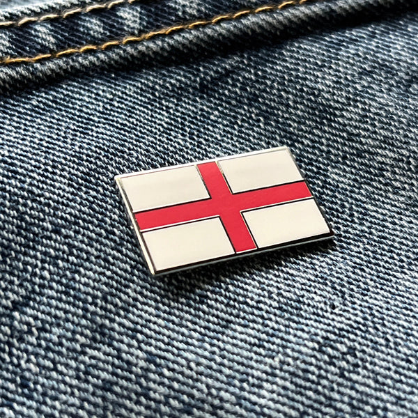 England Flag Pin Badge - PATCHERS Pin Badge