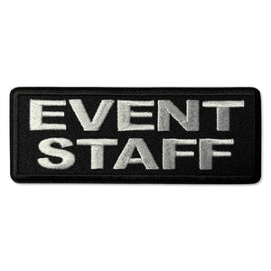 Event Staff Patch - PATCHERS Iron on Patch