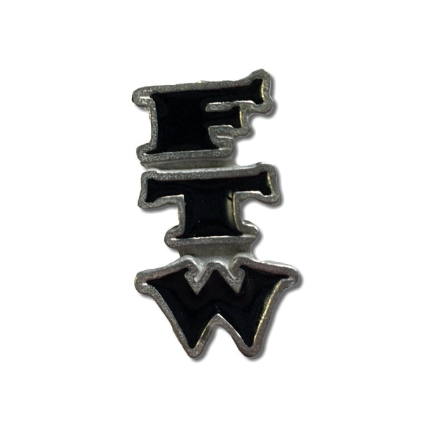FTW Forever Two Wheels Pewter Pin Badge - PATCHERS Pin Badge