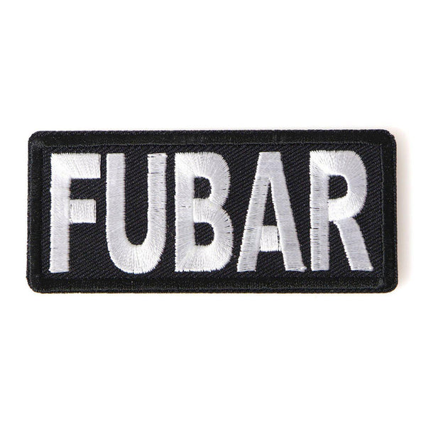 FUBAR F#$?#d Up Beyond All Repair Patch - PATCHERS Iron on Patch