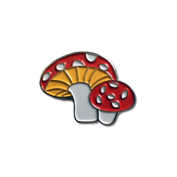 Fairy Tale Mushroom Pin Badge - PATCHERS Pin Badge