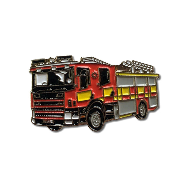 Fire Engine Pin Badge - PATCHERS Pin Badge