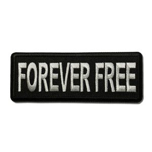 Forever Free Patch - PATCHERS Iron on Patch