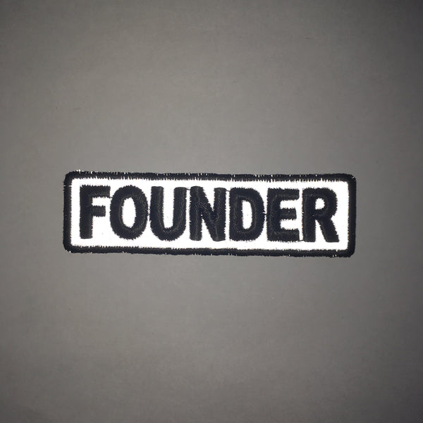 Founder Reflective Patch - PATCHERS Iron on Patch
