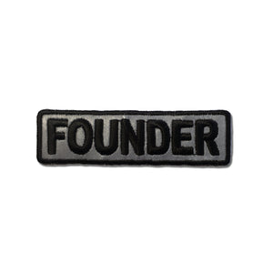 Founder Reflective Patch - PATCHERS Iron on Patch